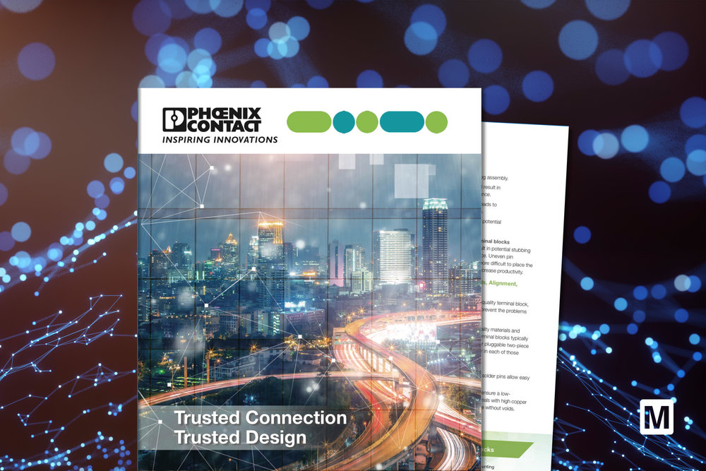 New eBook from Mouser and Phoenix Contact  Highlights Secure Connections in Industrial IoT